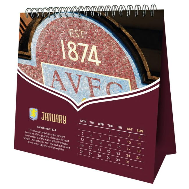 Licensed 2025-2026 Aston Villa EPL Home Strip
