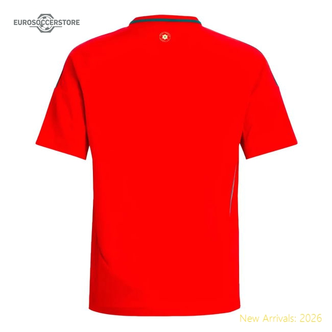 Personalised Wales Football Shirts Children 2024 Home Jersey Match Day Essential