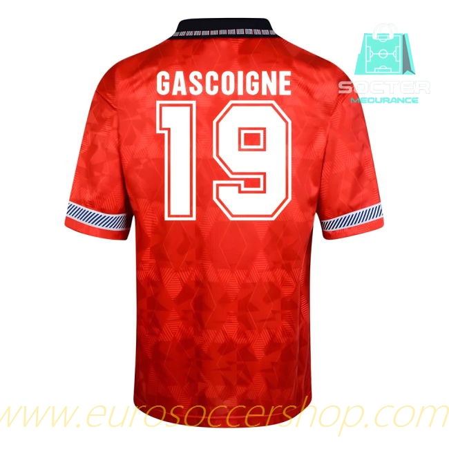 Three Lions Away Genuine (Gascoigne 19)