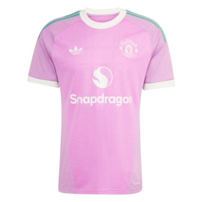 2026-2027 Man Utd Away Goalkeeper Shirt (Pink) - Kids