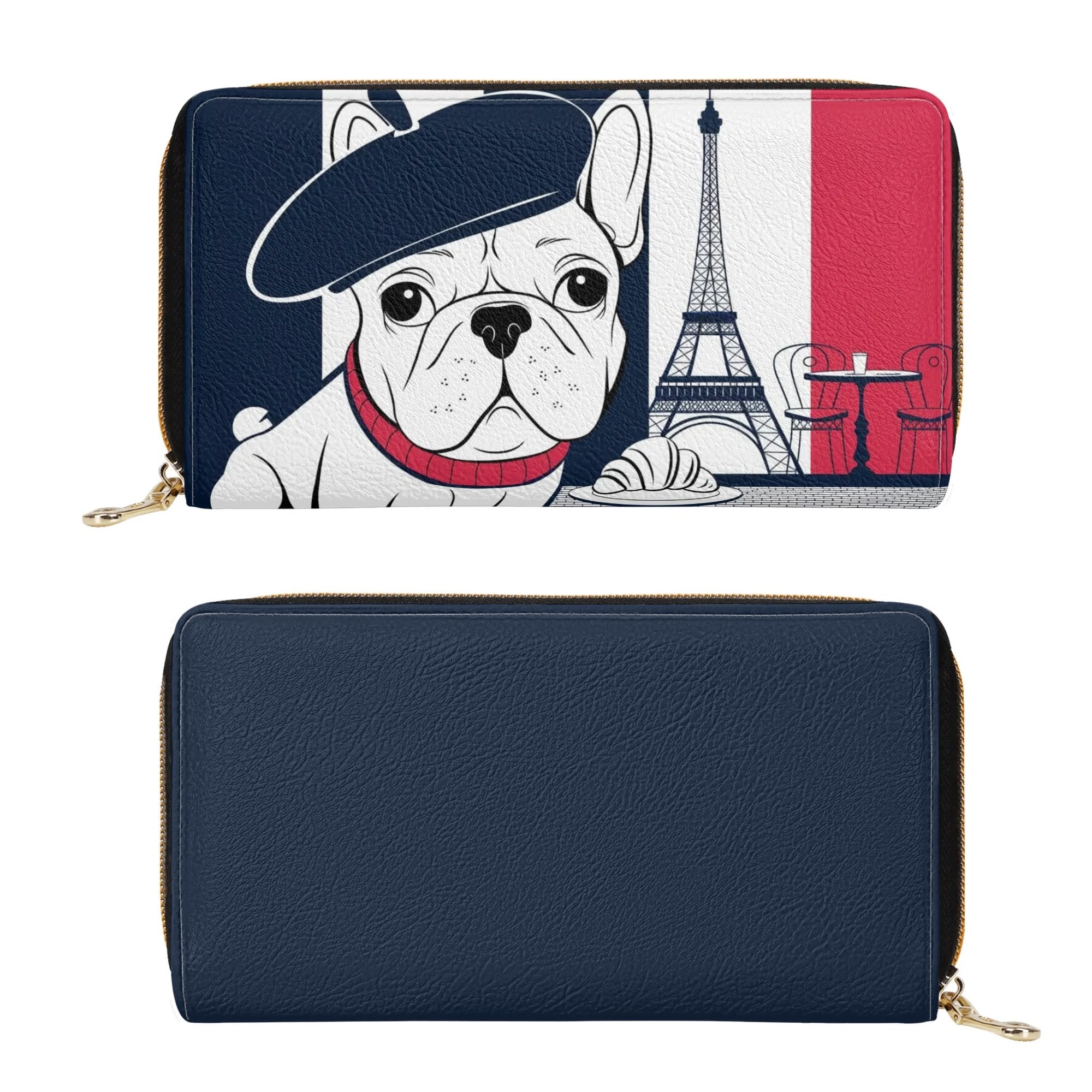 Stylish Street-Ready Lexi - Leather Zipper Wallet as a Gift Durable