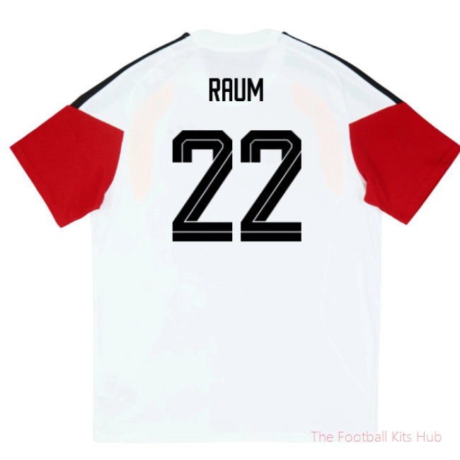 2026-2027 Germany Training Tee (White) - Kids (Raum 22)