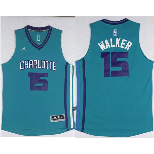 Blue Charlotte Hornets #15 Nets Jersey - Fabric Basketball Jersey