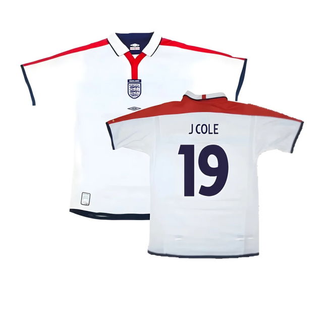 Exclusive England Home Limited Shirt 2003-2004