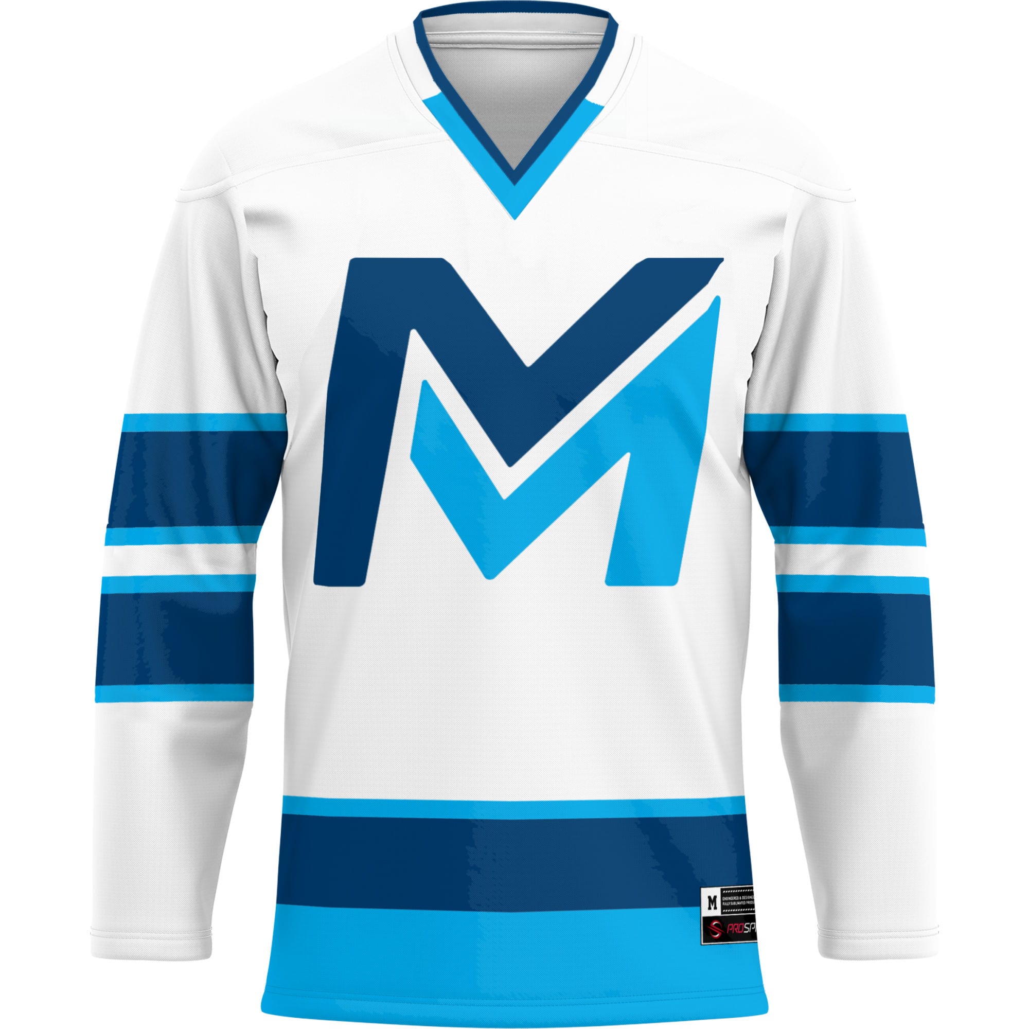 [DDG] Mid Michigan College GameDay Greats Youth Hockey Jersey - White