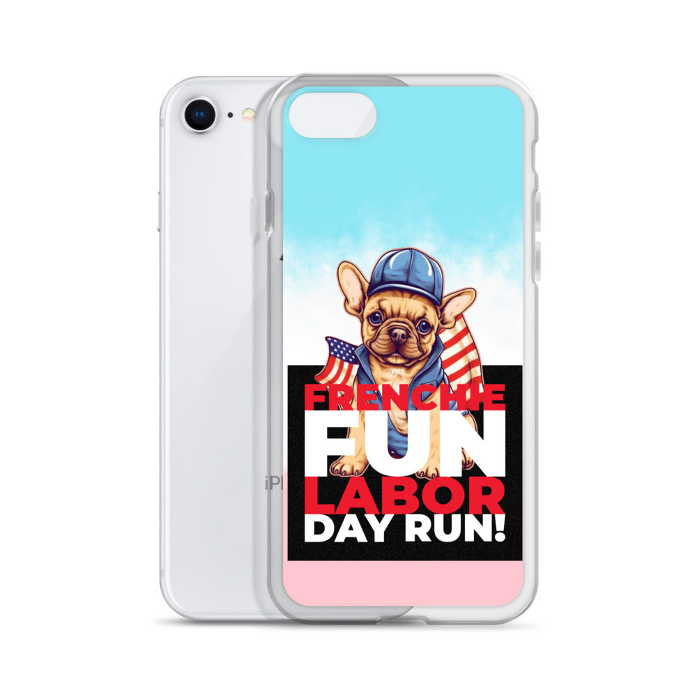 Cozy Frenchie Fun - Clear Case For Iphone® for French Bulldog Lovers