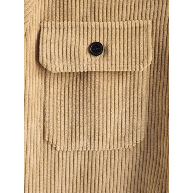 Corduroy Pocket Shirt KW3297