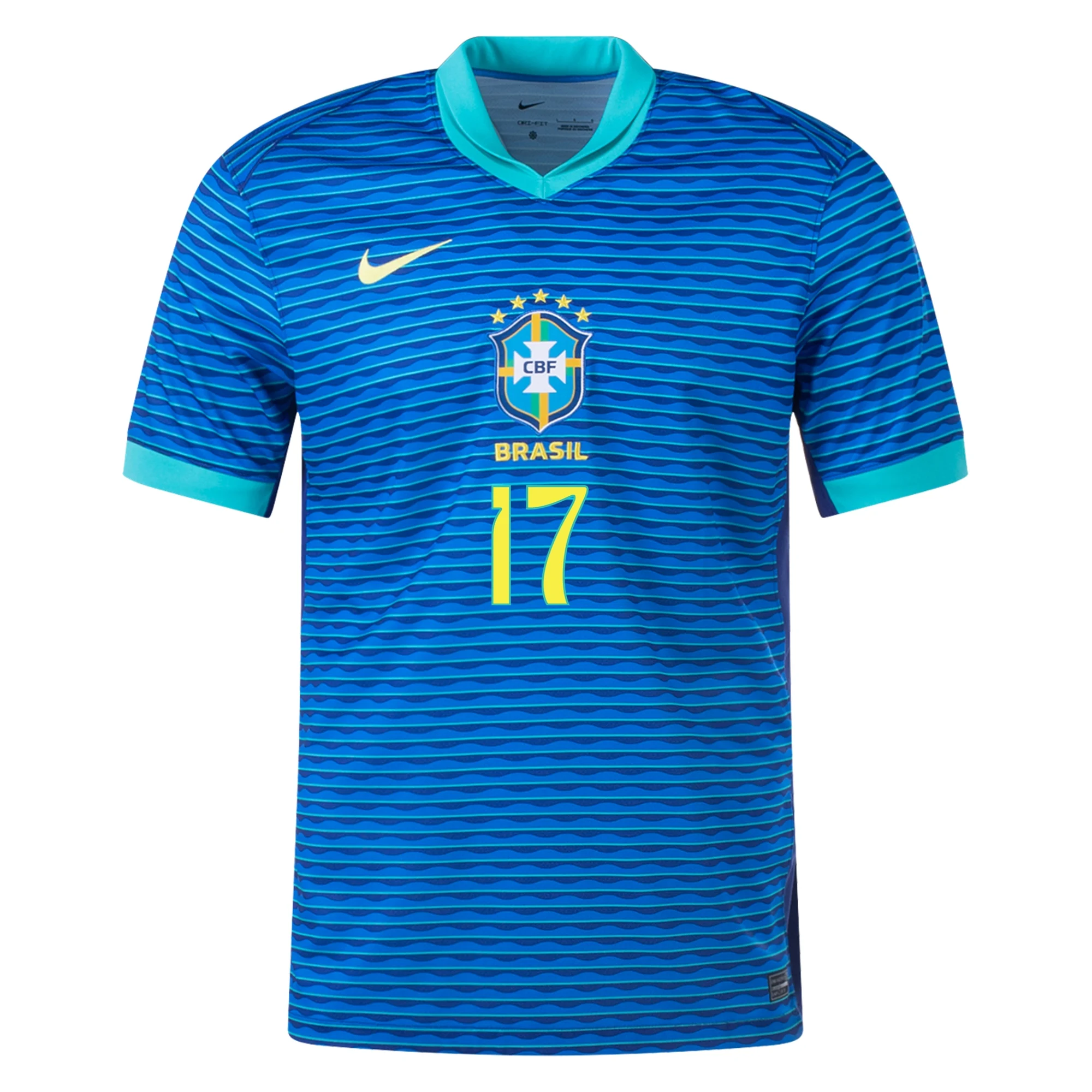 Brazil 2024-2025 Away Soccer Jersey –  Player Version S