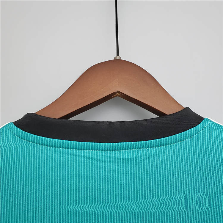 Real Madrid 21-22 Third Green Soccer Jersey Football Shirt - Official