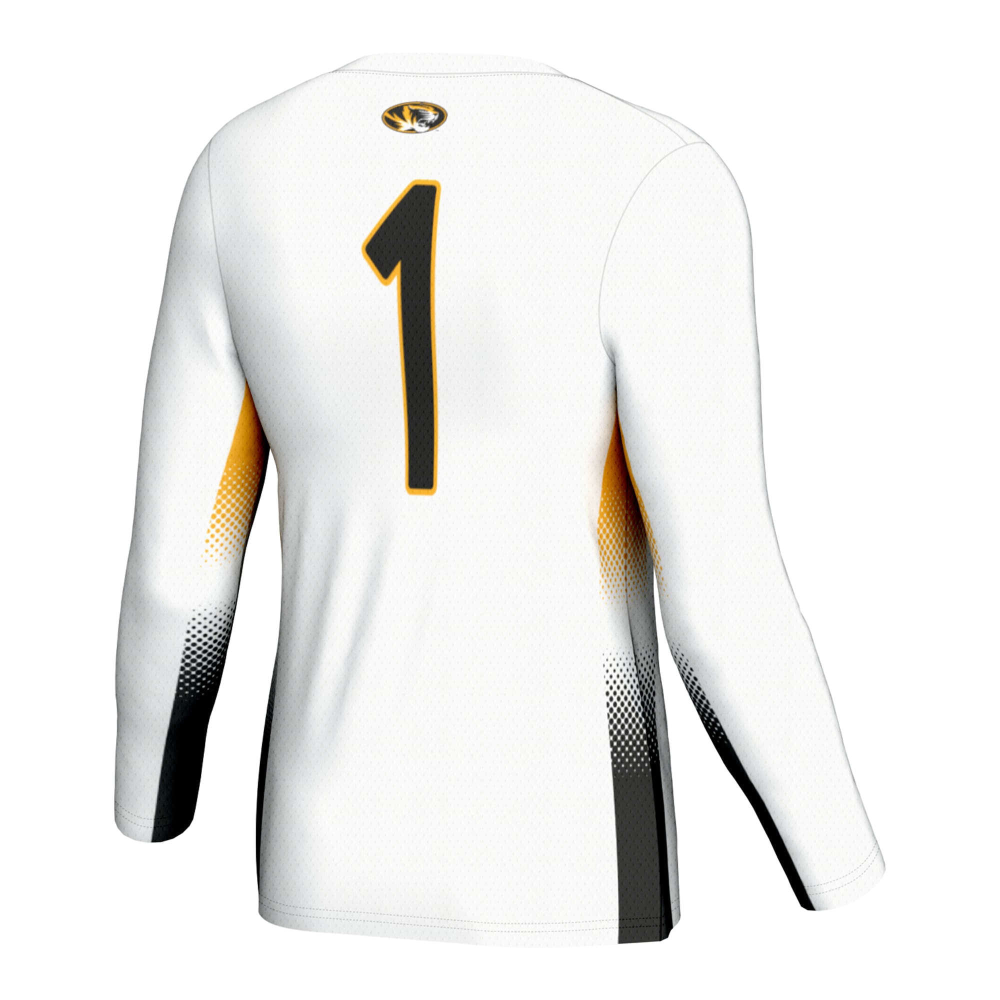 [NJP] Missouri Tigers GameDay Greats Unisex Lightweight Volleyball Jersey - White