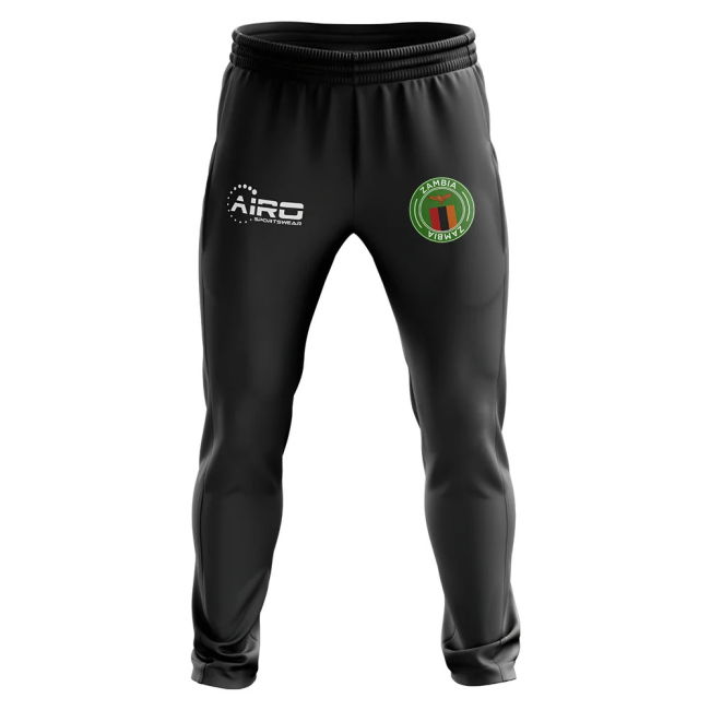 Exclusive-Design Zambia Concept Football Training Pants (Black)