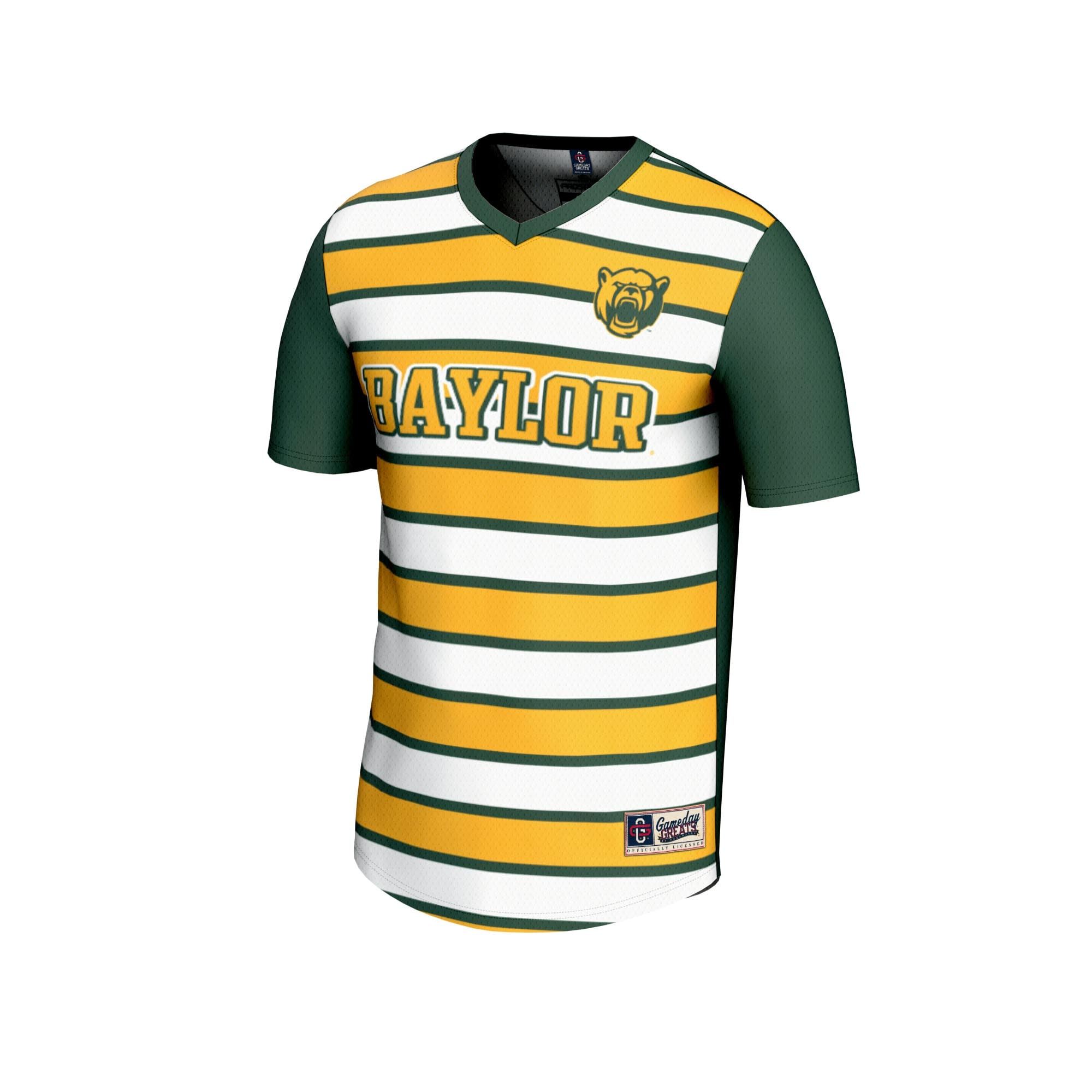 [LK] Baylor Bears GameDay Greats Youth Lightweight Soccer Fashion Jersey - Green