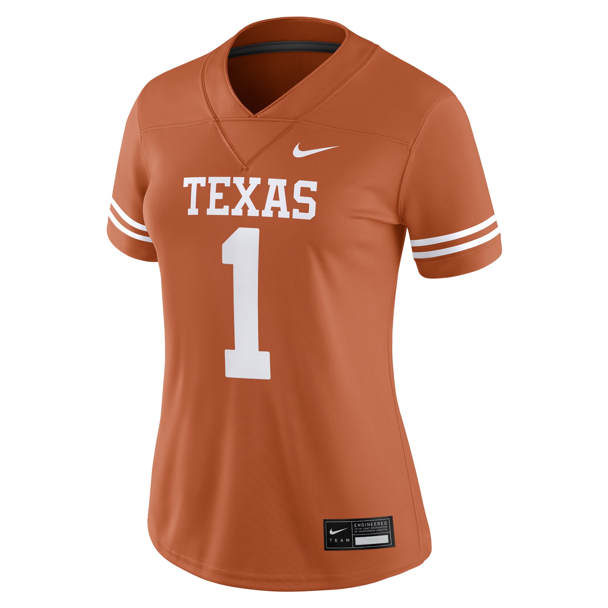 [NJP] Texas Longhorns Women's Game Jersey - Texas Orange