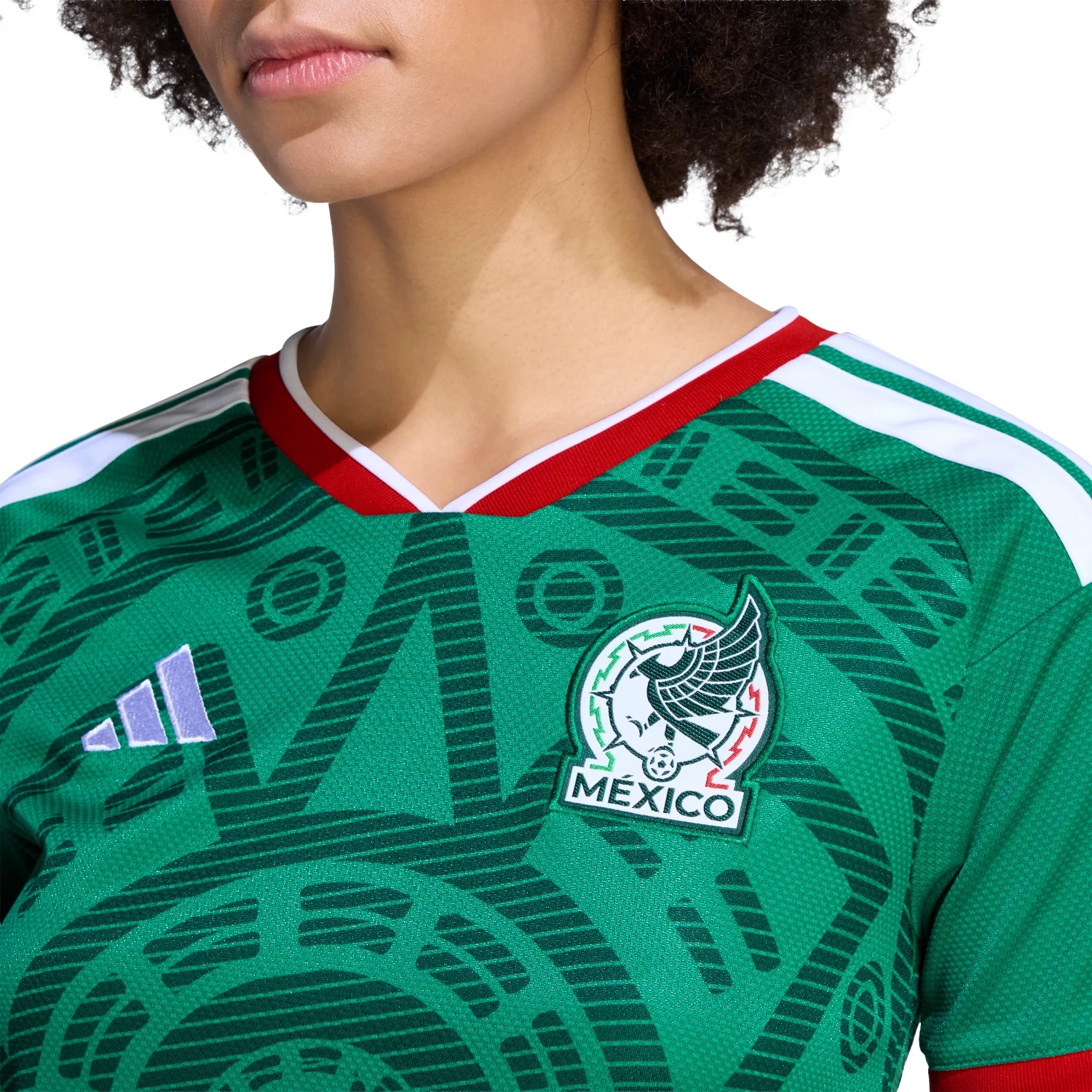 Mexico 2026 Home Jersey Women's - Green Host Nation Fan Kit