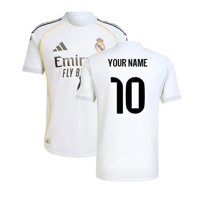 2025-2026 Latest Real Madrid Home Jersey