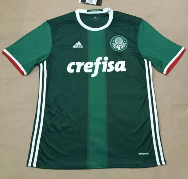 Palmeiras Home 201617 Soccer Jersey Shirt - Official Replica 23730