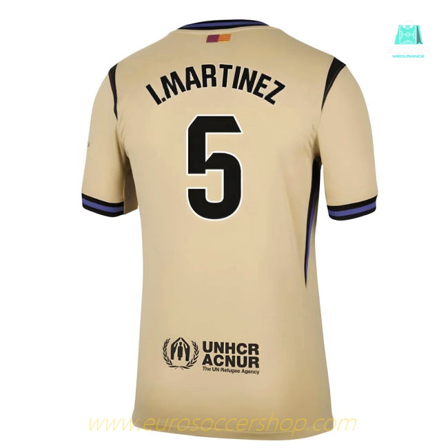 2025-2026 Barcelona Away Shirt (I.Martinez 5)