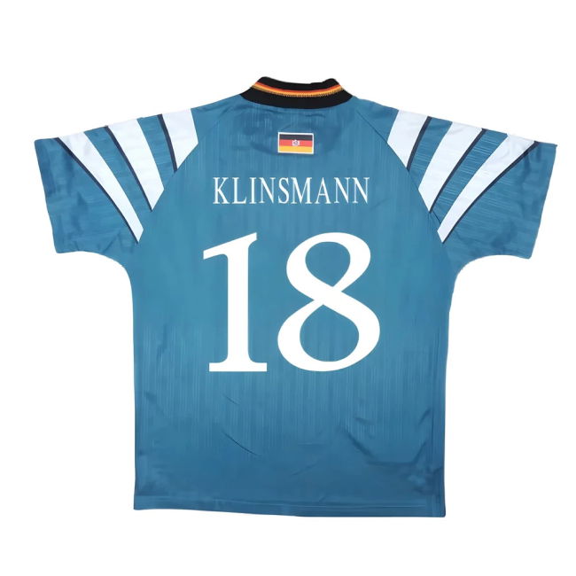 Official Licensed Germany Away Fan Jersey for Adults (Klinsmann 18)