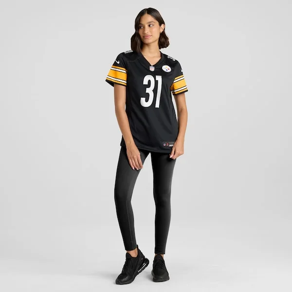 Game-Day PIT Steelers Game Jersey - Black | NFL Fan Apparel | NFL Foot