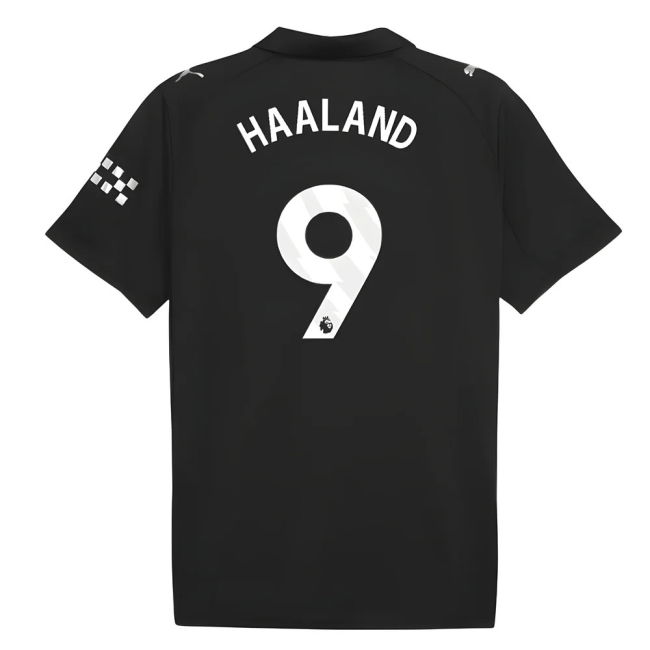 Haaland 9 Man City Football Club Sophisticated Away Game Jersey