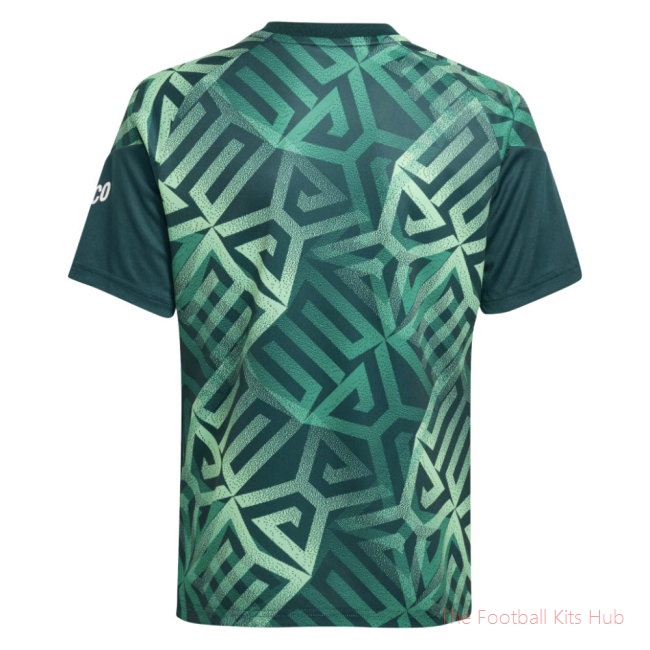 [SPK] 2026/27 Mexico Home Pre-Match Shirt Aurora Ivy - Kids