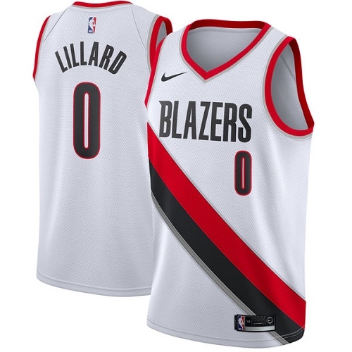 Performance Blazers #0 Damian Lillard 2024 Icon NBA Swingman Jersey