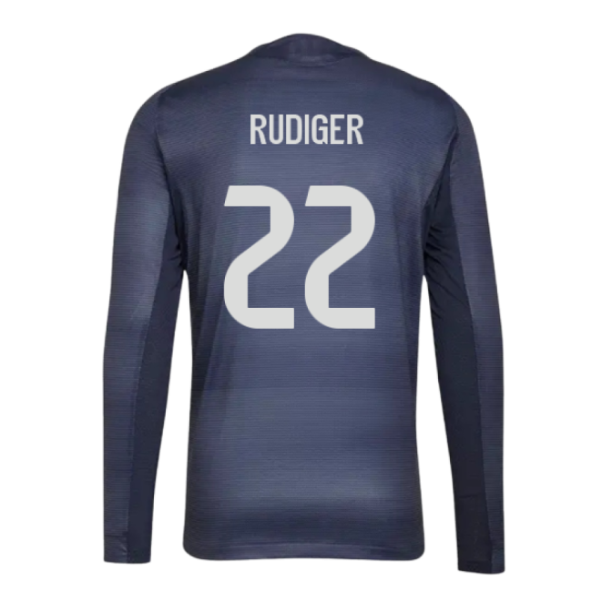 2025-2026 Real Madrid Away Affordable Football Shirt (Rudiger 22)