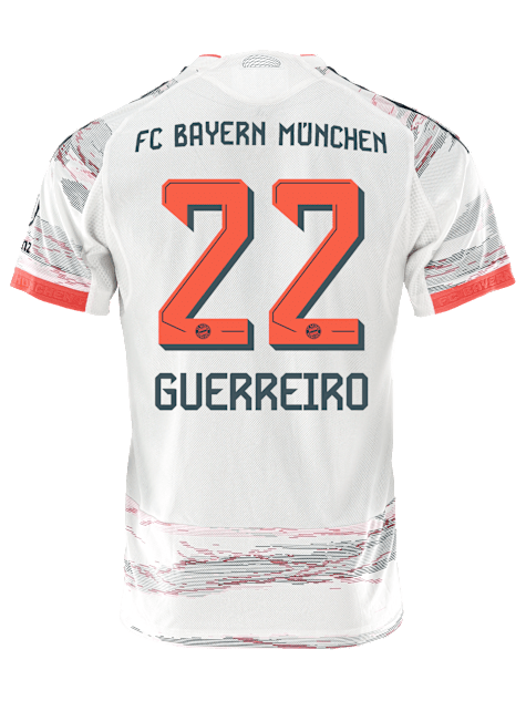 FC Bayern Munich Patch 2025-2026 Bun Away Jersey – Authentic Shirt