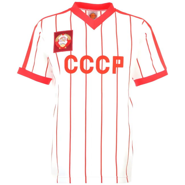 Soviet Union (CCCP) 1980s Away Kids Retro Football Shirt