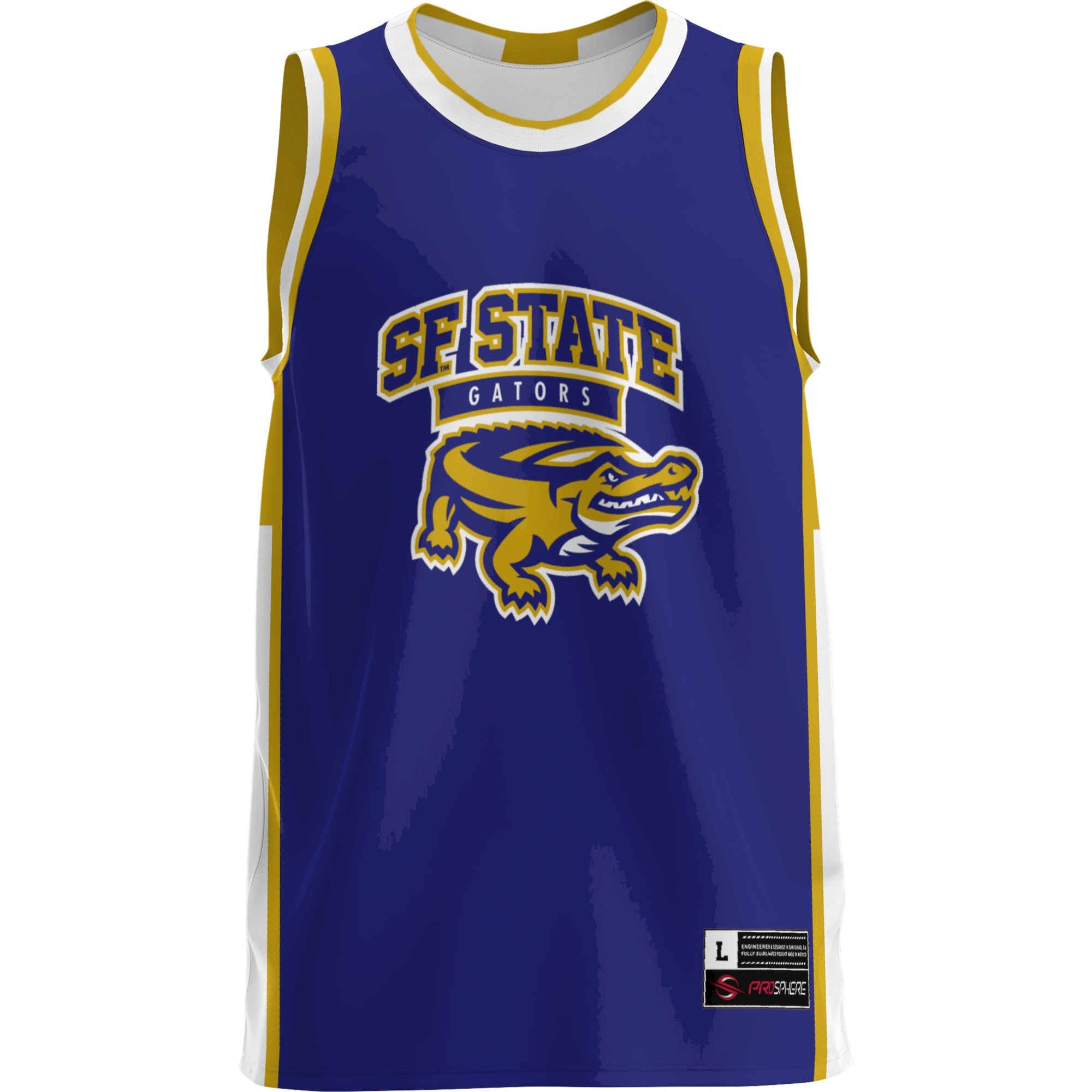 [DDG] San Francisco State Gators GameDay Greats Lightweight Basketball Jersey - Purple