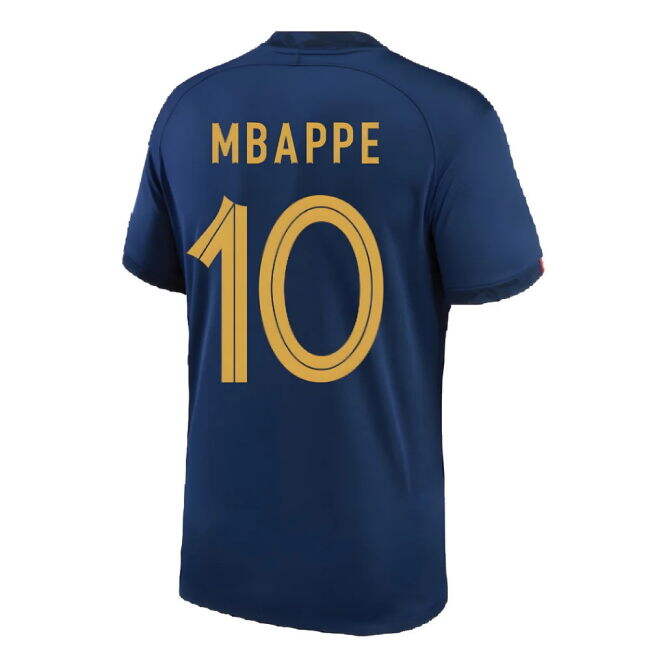 Exquisite 2022-2023 France Home Shirt (MBAPPE 10) Good Quality