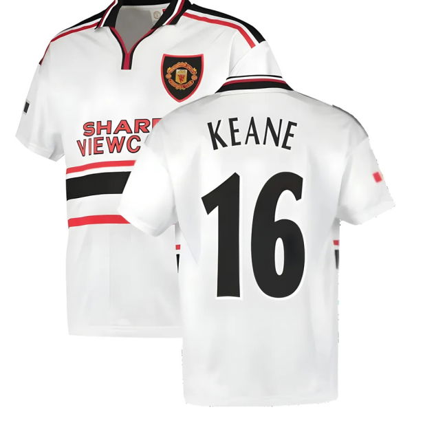 2021-25 Manchester United Away Football Kit KEANE #16 L M S