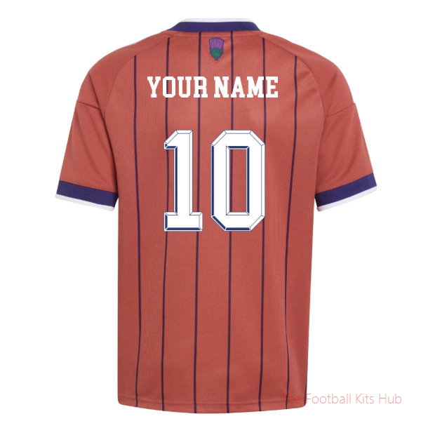 Football Team Scotland 2026-2027 Away Shirt (Kids) (Your Name)
