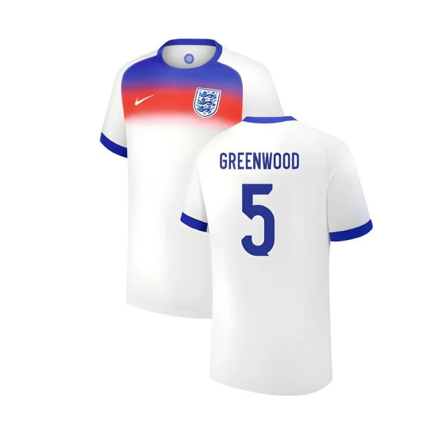 2025 England Womens Team Home Shirt (Unisex) (GREENWOOD 5)