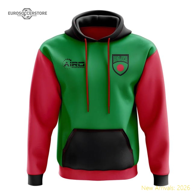 Bangladesh Concept Country Football Hoody (green) - Match Quality