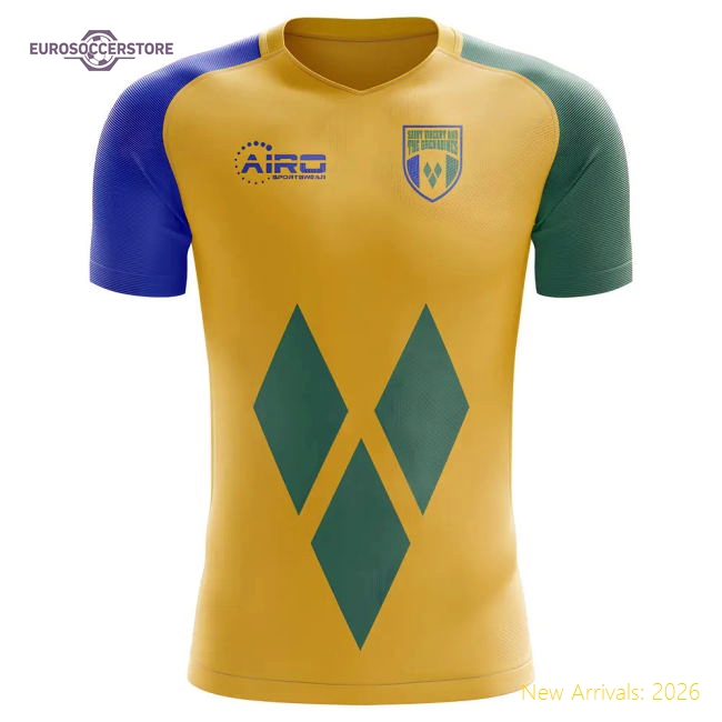 2025-2026 St Vincent Grenadines Home Fan Version Womens 2026 St Shirt
