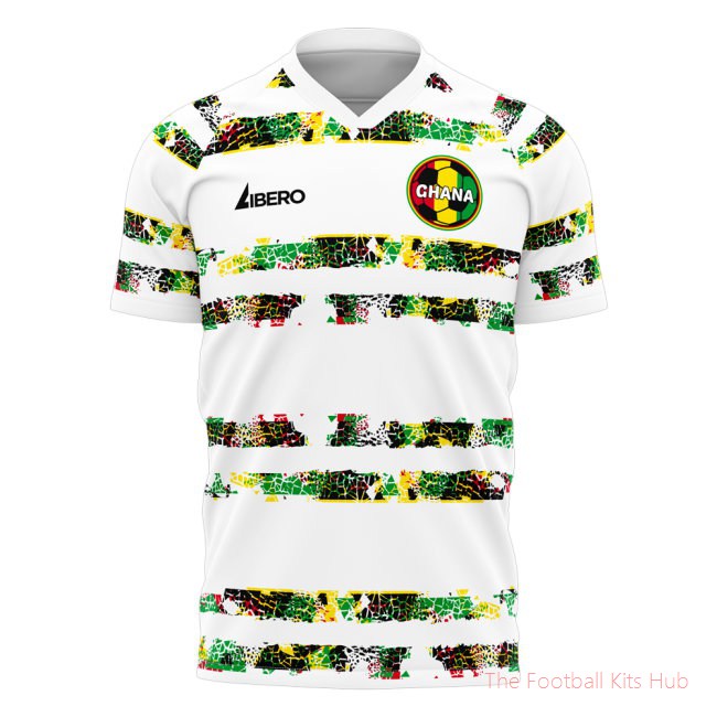 [JED] Ghana 2026/27 Home Kit (Libero) Adult Short Sleeve