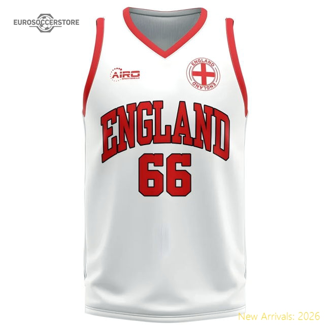 England 2024-2025 Genuine Home Shirt - Sleek Timeless