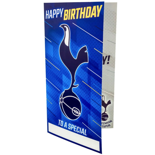 Tottenham Hotspur FC Personalised Birthday Card (Fan Favorite)