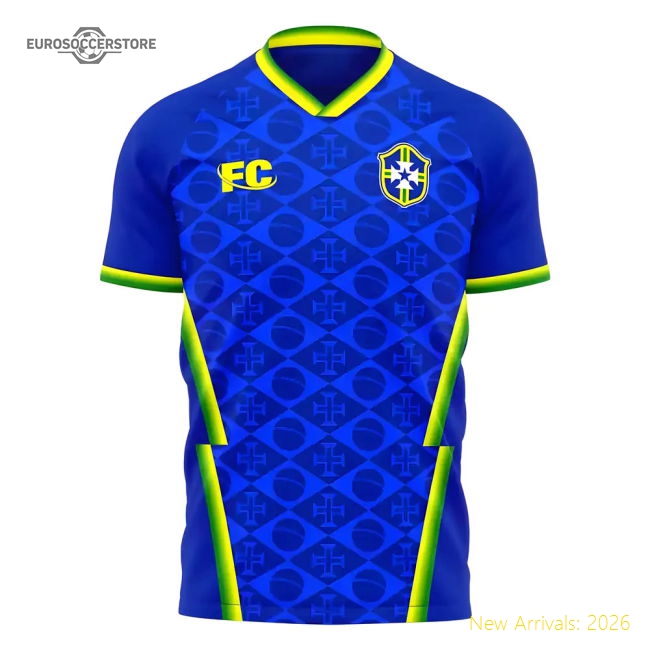 Brazil 2021 Away Jersey Shirt Football Fan Apparel
