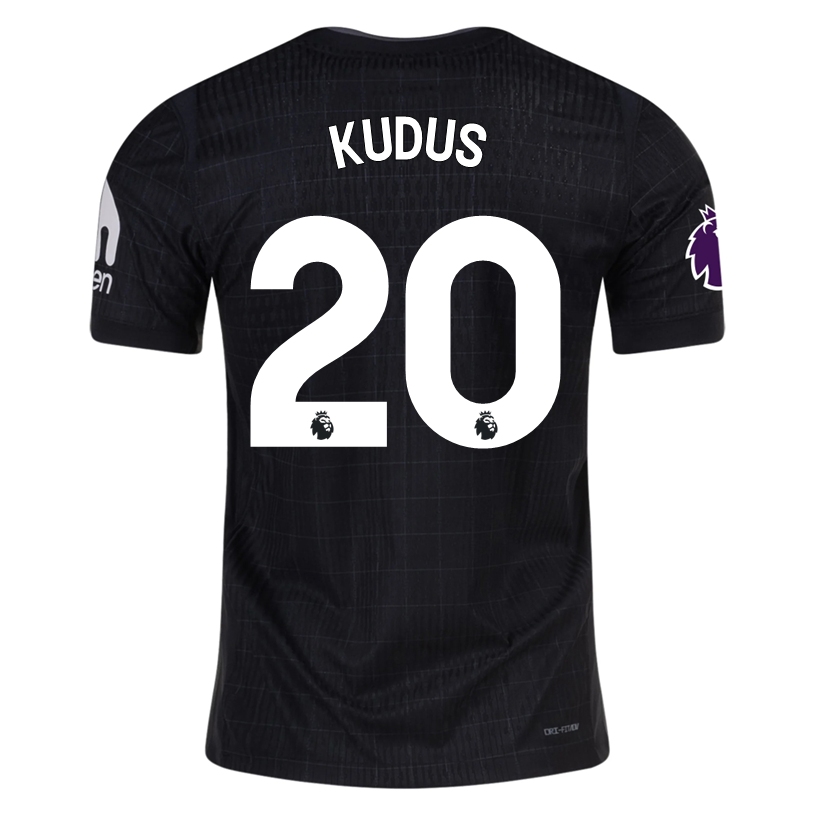 Tottenham EPL Patch 2025-2026 UCL Away Jersey – Authentic Shirt