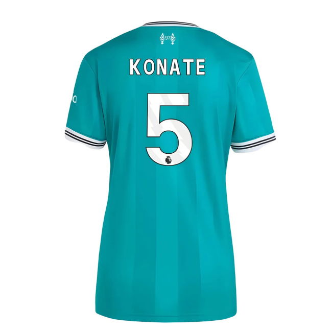 2025-2026 Liverpool Third Shirt (Womens) (Konate 5) (Limited Edition)