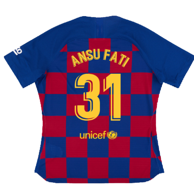2025-2026 Barcelona Home Shirt - Performance Jersey (Barcelona 2019)...