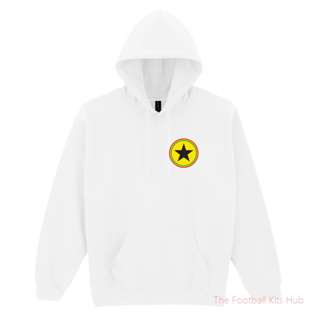 Men Ghana National Team Hoodie (White)