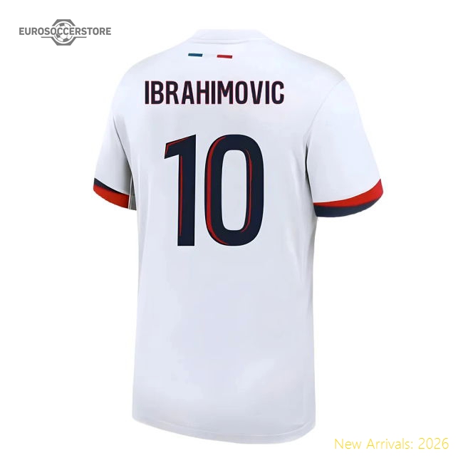 Top-Quality Premium 2024-2025 Psg Away Shirt (Ibrahimovic 10)