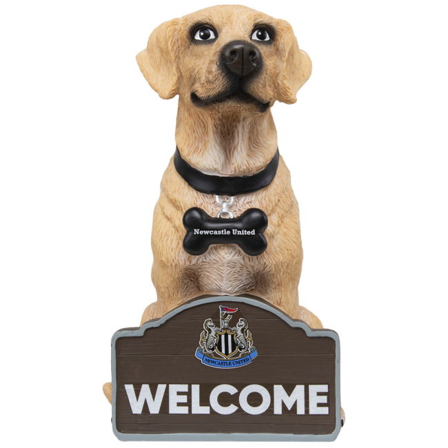 Newcastle United FC Labrador Gnome - fan gear