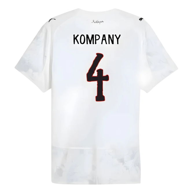 2025-2026 KIDSUPER x Manchester City CWC Authentic Shirt (White) (Kompany 4)