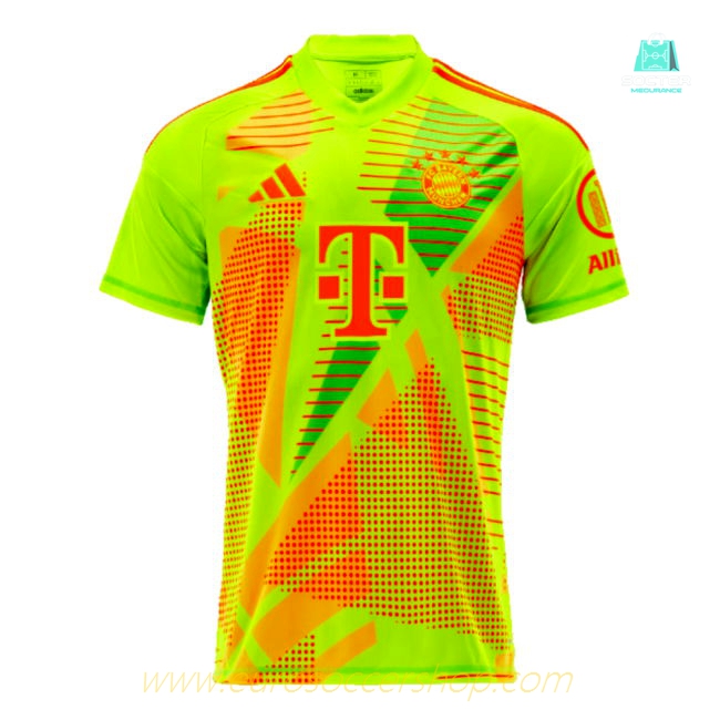 2024-2025 Bayern Munich Home Goalkeeper Shirt (Yellow) (Neuer 1)