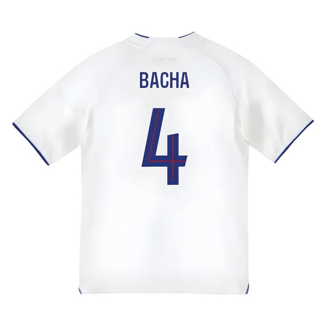 Match Quality Faithful Lyon Olympique Lyon Home Shirt Kids Bacha #...