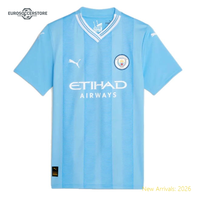 Man City Foden Chic Ladies Jersey Climacool Breathable Lightweight